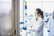 Woman in lab