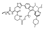 The chemical structure fo Daraxonrasib