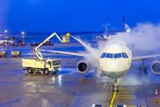 Plane de-icing