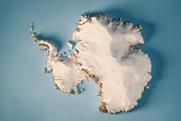 Antarctica viewed from above