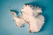 Antarctica viewed from above