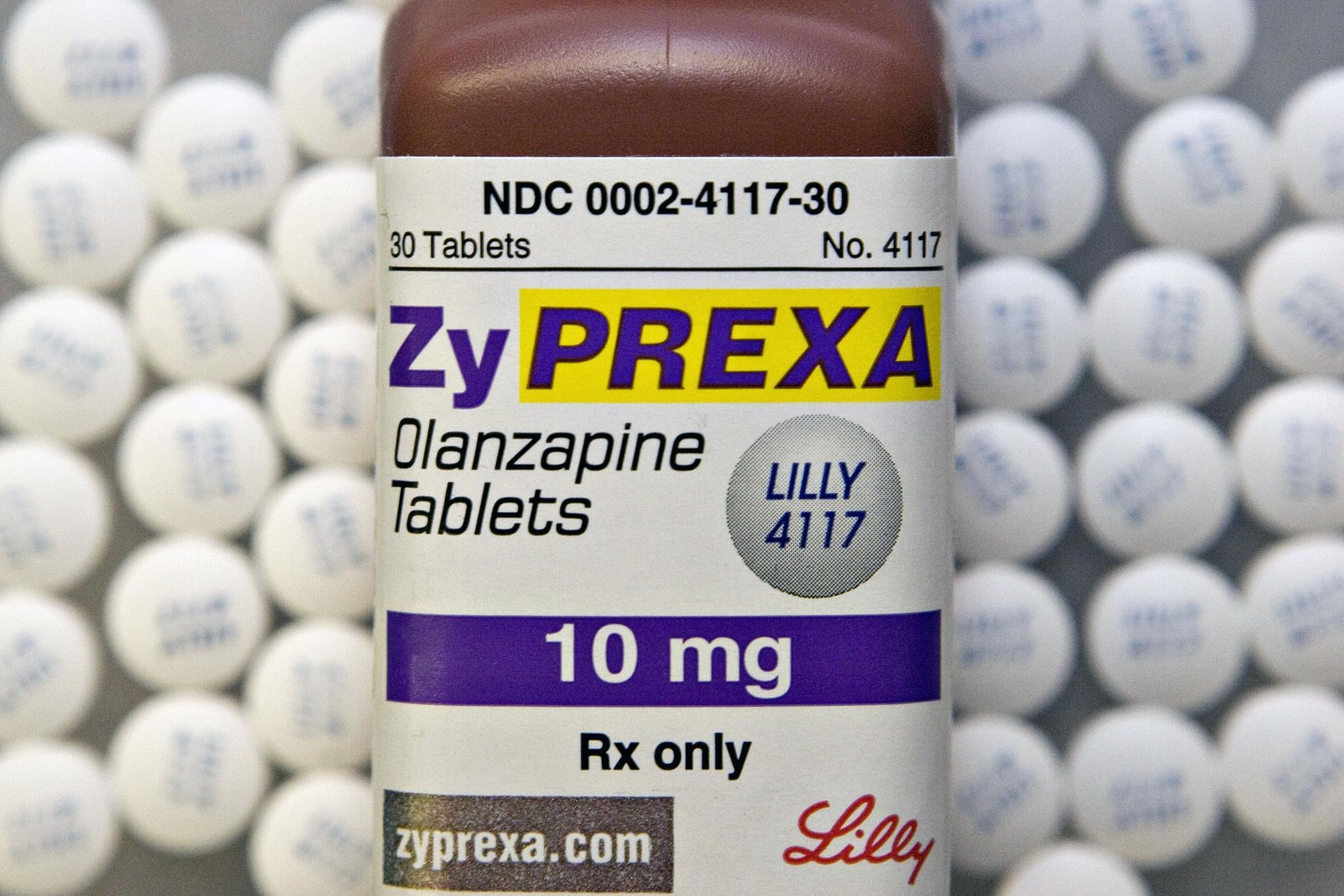 Price of the drug olanzapine