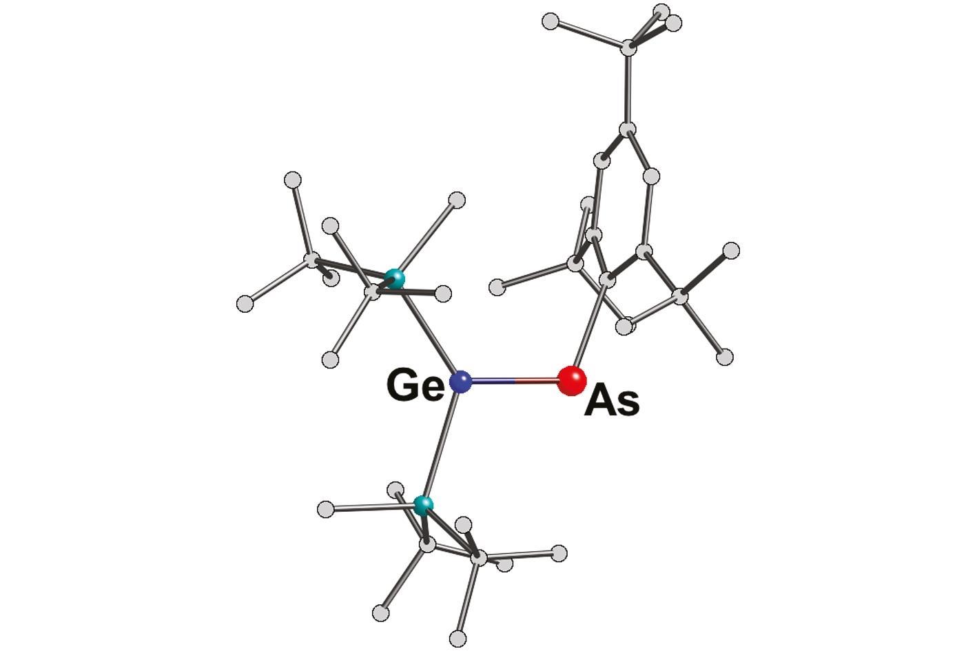First arsenic–germanium double bond made | Research ...