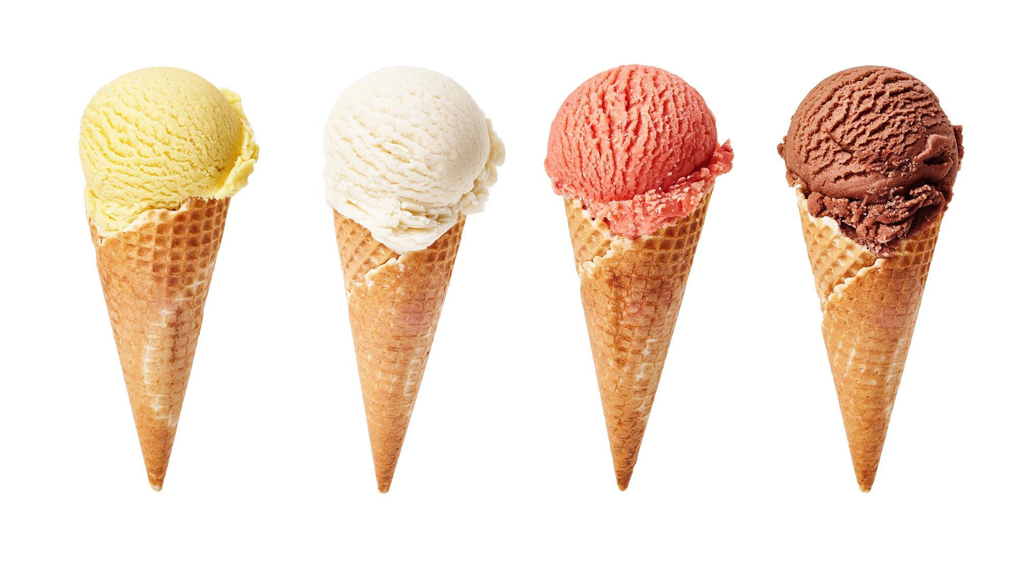 Tiny ice creams 5 different flavours - Picture of Robinson Place