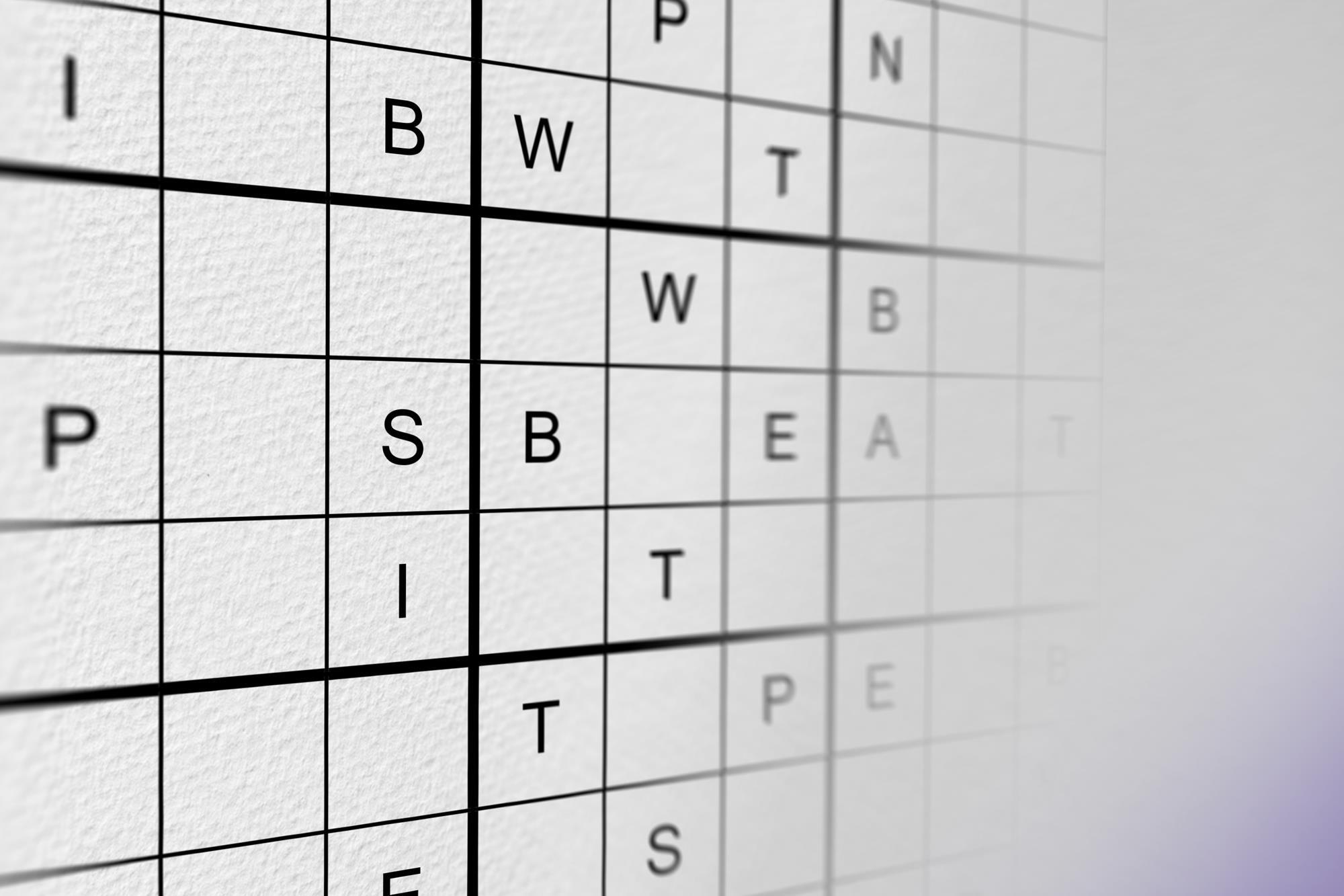 Chemistry wordoku #025 | Puzzle