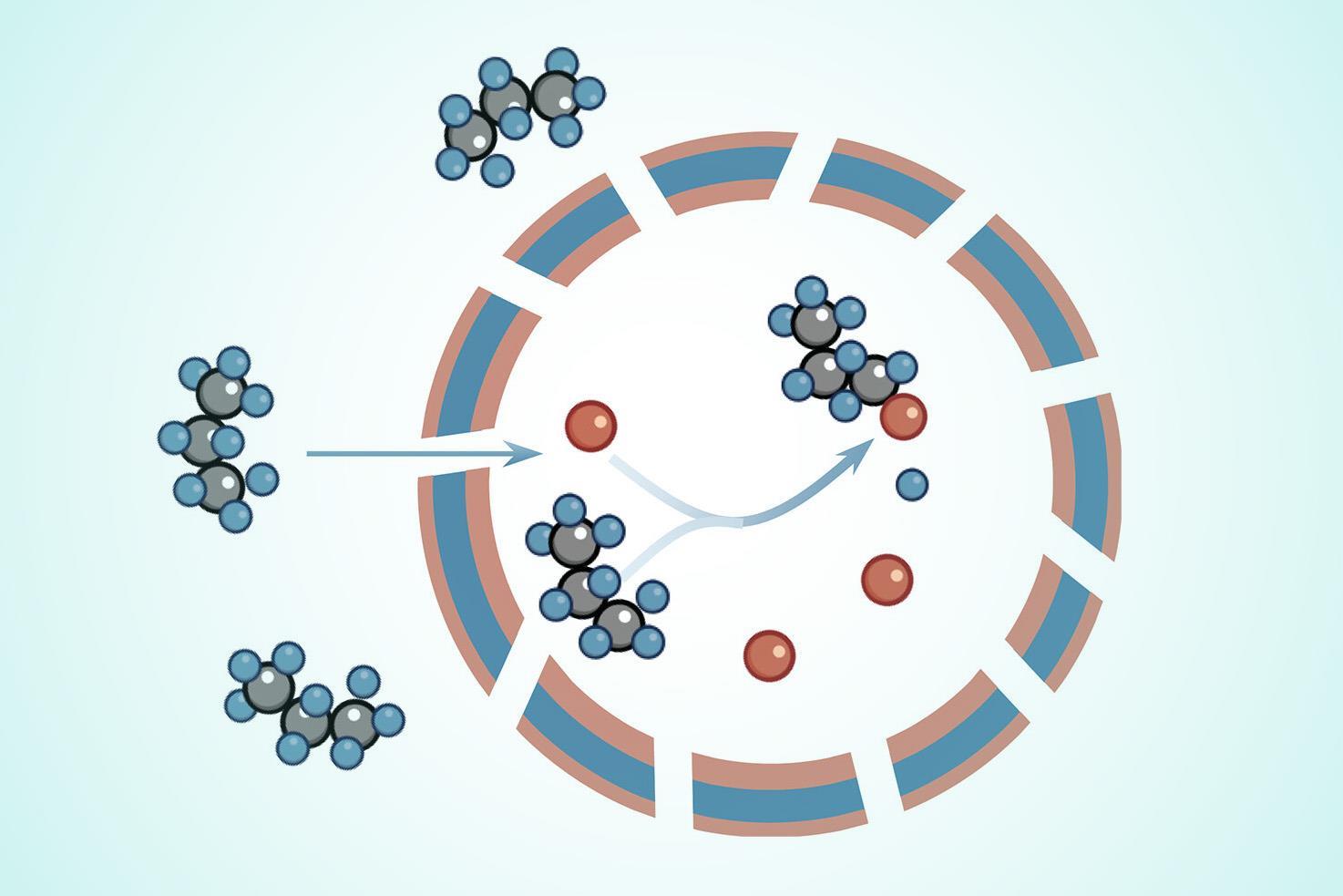 Image for Low-cost, energy-efficient process shows potential for electrochemical propene production