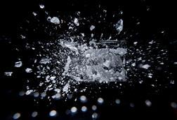 Broken ice