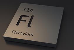 Flerovium periodic table tile
