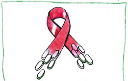 HIV ribbon