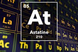 Periodic table of the elements – 85 – Astatine