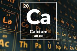 Periodic table of the elements – 20 – Calcium