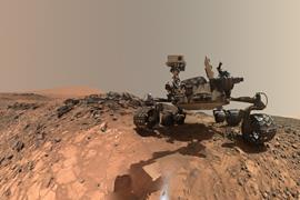 Self-portrait of NASA's Curiosity Mars rover