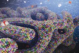 An image showing nanoporous ultra-high-entropy alloys containing fourteen elements for water splitting electrocatalysis