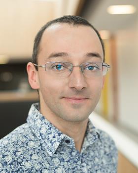 Portrait of Angelo Lanzilotto, specialist for digital chemistry at Merck KGaA