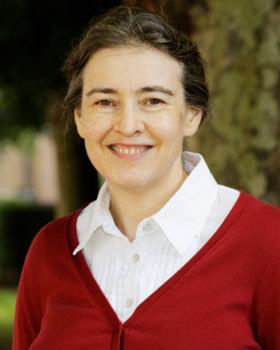 Portrait photo of Clare P Grey, Geoffrey Moorhouse-Gibson and Royal Society professor of chemistry at Cambridge University and a fellow of Pembroke College Cambridge, UK.