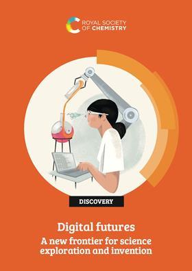 image shows the cover of the RSC's Digital futures report