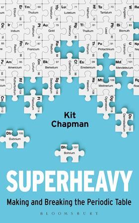 An image showing the Superheavy book cover