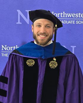 Portait of Reese Richardson, postdoctoral research fellow at Northwestern University.