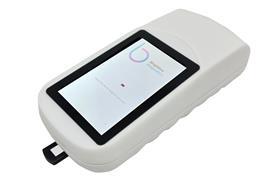 Claritas fluorometric reader made by Brightline Diagnostics