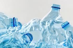 Image showing empty crushed plastic bottles