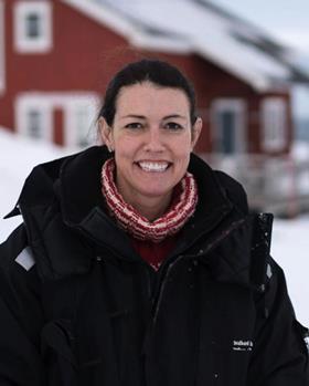 Portrait of Karen G. Lloyd, professor of earth sciences, and marine and environmental biology at the University of Southern California