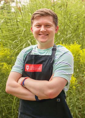 Portrait photograph of Josh Smalley