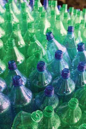 plastic bottles