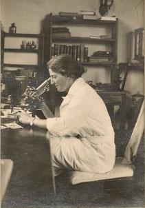 Lucy Wills at work in India
