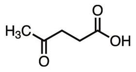 Levulinic acid chemical structure