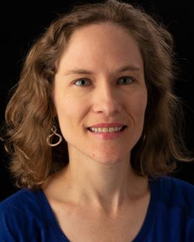 Portrait photo of Andrea Browning, principal scientist at Schrödinger