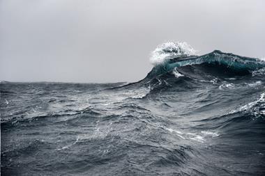 An image showing sea waves