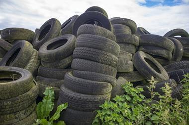 Old tyres