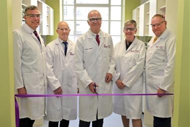 Lord Vallance at AIME lab