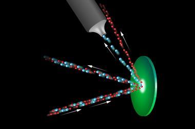 Atomic-beam diffraction emerges as a viable approach to separating isotopes within the beam.