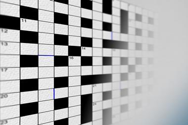 Cryptic crossword grid 117