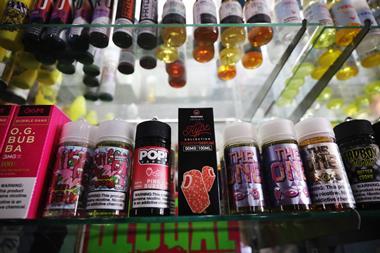 Flavoured vape products