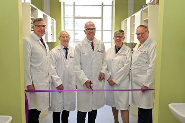 Lord Vallance at AIME lab