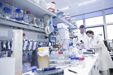 Scientists in the lab