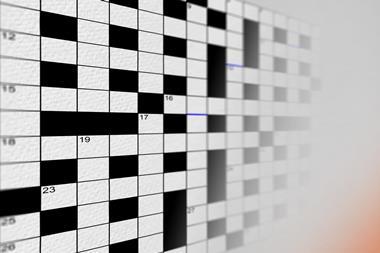 Quick crossword grid 105