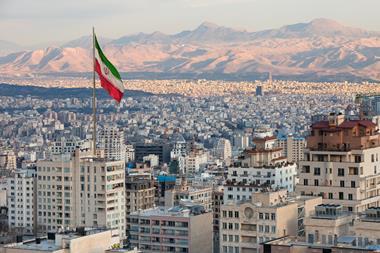 View of Tehran