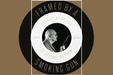 An image showing the book cover of Framed by a Smoking Gun