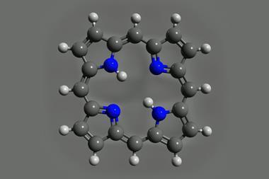 3D porphine image