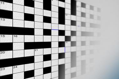 Cryptic crossword grid 131