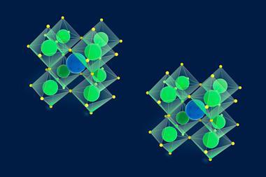 An image showing perovskite crystal structures