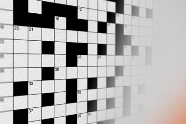Quick crossword grid 110