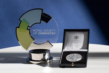 Prize and medal RSC awards
