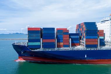 Container ship