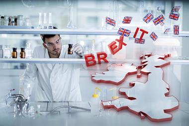 UK science after brexit concept artwork