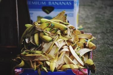 An image showing many banana peels