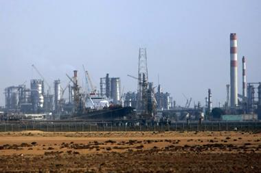 An image showing the Rabigh Refining & Petrochemical Co. facilities